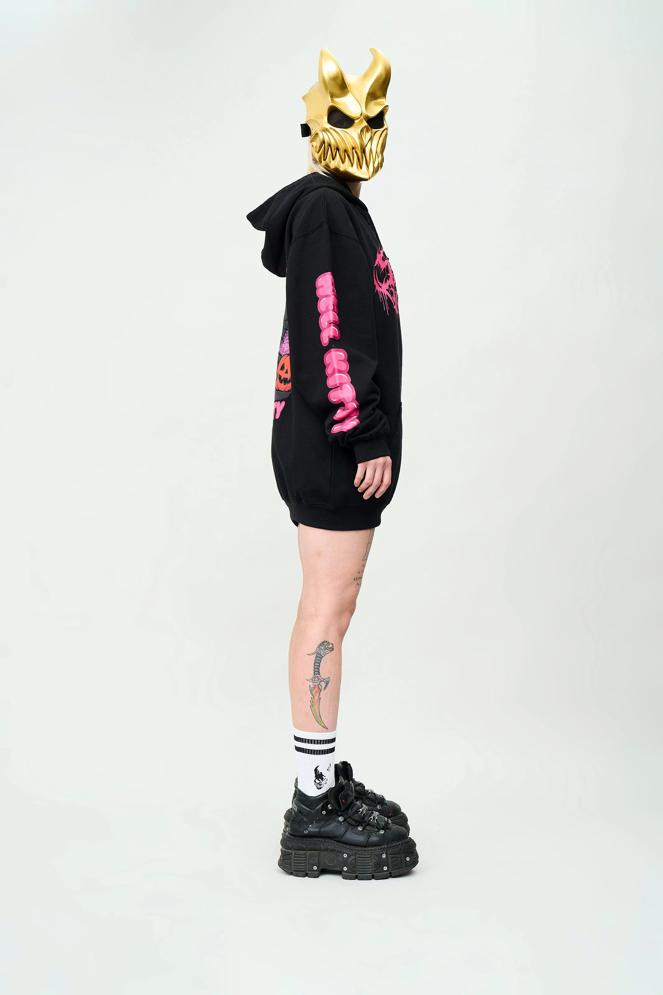 Slaughter to Prevail - Hell Kitty Halloween - Hoodie - Image 7